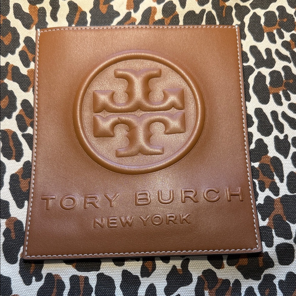 Tory Burch Brown Leopard Print Tote - Picture 6 of 8